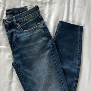 Lucky Mid Rise Blue Denim Jeans